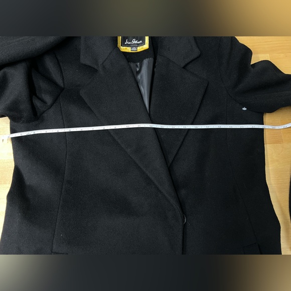 Sam Edelman Wool-Blend Belted Wrap Coat - Black, Size 14. High end quality - Picture 4 of 12